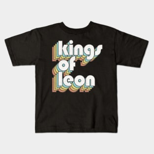 Retro Kings Of Leon Kids T-Shirt